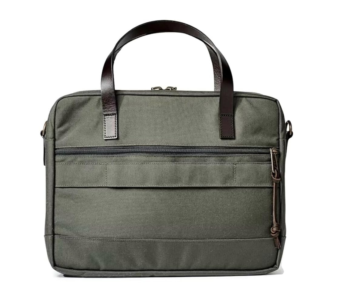 Amazon.co.jp: Filson Dryden ブリーフケース, オッターグリーン